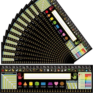 36 Pack Self Adhesive Name Tags for Classroom Student Desks,Multipurpose Manuscr - Picture 1 of 12