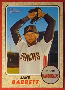 2017 Topps Heritage Jake Barrett #211 (Diamondbacks) NM+ - Picture 1 of 1