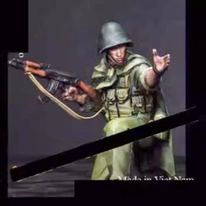 Modellino figure in resina 1/35 kit 1 soldato vietnamita non assemblato non dipinto - Foto 1 di 2