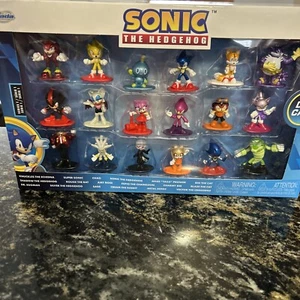 Sonic The Hedgehog 1.65" 18-Pack Die-Cast Figures - Picture 1 of 4