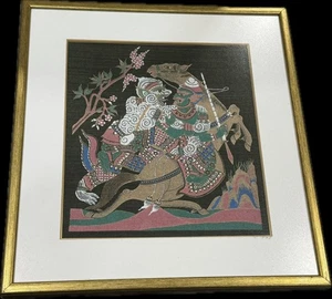 3 tapices tradicionales tailandeses C/1/1/O H16,5 L15,5 - Imagen 1 de 3