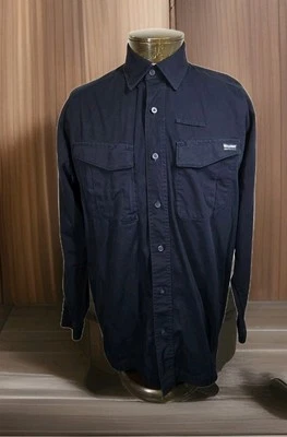Blackhawk Warrior Wear Shirt Mens L Navy Blue Long Sleeve Button Up Workwear - Image 1 of 4