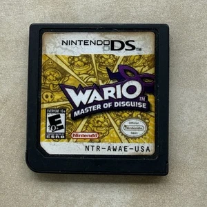 Wario: Master of Disguise (Nintendo DS, 2007) - Cartridge Only - Tested & Works! - Picture 1 of 3