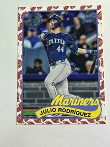 2024 Topps Japan Edition Julio Rodriguez Koi Fish Parallel SP #89J-6 - Bild 1 von 7