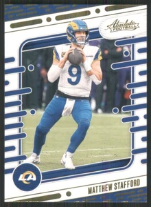 2024 Absolute Yellow #64 Matthew Stafford Los Angeles Rams TW495 - Picture 1 of 2
