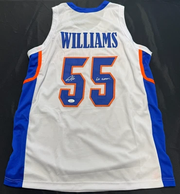 Camiseta de Jason Williams firmada por chocolate blanco de los Gators con inscripción "¡Go Gators!" JSA Foto 1 de 4