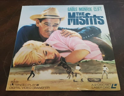 Laserdisc The Misfits Marilyn Monroe Clark Gable 1961 Gay Reno Nevada Y2 - Image 1 of 4