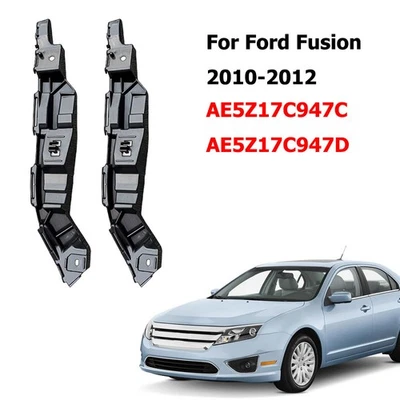 Juego de retenedor de parachoques delantero derecho derecho para Ford Fusion 2010 2011 2012 AE5Z17C947C Foto 1 de 4