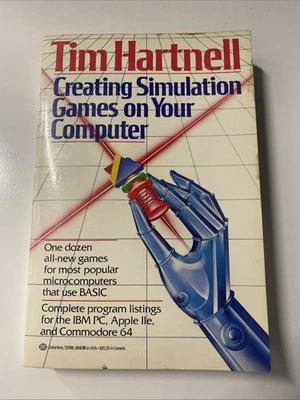 TIM HARTNELL Creating Simulation Games on Your Computer Book - Paperback 1986 Foto 1 de 4