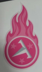 Titans Pink Mini Size football helmet decals - Picture 1 of 4