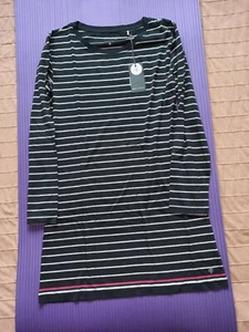 Marc O'Polo Nachthemd "XS" Blau/Weiss Gestreift Neu - Bild 1 von 6