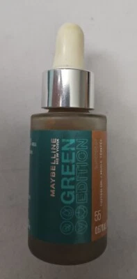 Maybelline Green Edition Superdrop Tinted Oil Base Makeup #55 *New - Image 1 of 4