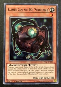 IGAS-DE015 Karakuri Gama MDL 4624 "Shirokunishi" - Common - 1st - Yugioh TCG - Bild 1 von 3