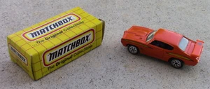 1995 Matchbox Superfast Orange 70 Pontiac GTO The Judge 1/67 Diecast w/ Box - Picture 1 of 4