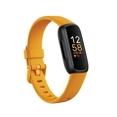 Fitbit Inspire 3 Fitness Tracker Morning Glow/Nero - Immagine 1 di 4