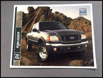 2004 Ford Ranger Truck 24-page Sales Brochure Catalog -  Tremor FX4 Edge - Image 1 of 4