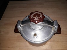 Ancienne Cocotte Minute Seb 3,5 L rouge bordeaux