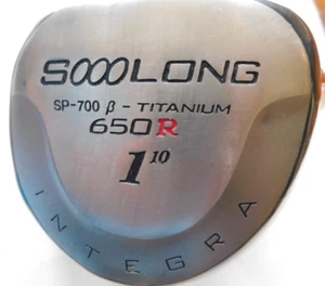 Integra S000 Long SP-650R B - Titanium 650R 1 10 Driver RH Golf Club - Picture 1 of 13