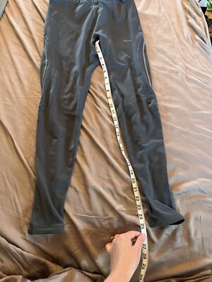 Задние женские брюки, велосипедные тренировочные леггинсы, винтажные, темно-серые, маленькие - Изображение 1 из 4