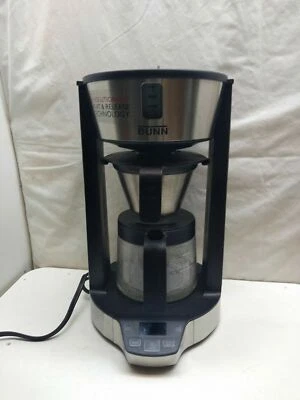 BUNN Phase Brew Coffee Maker Programmable Stainless Drip Machine Glass Carafe - Image 1 of 4