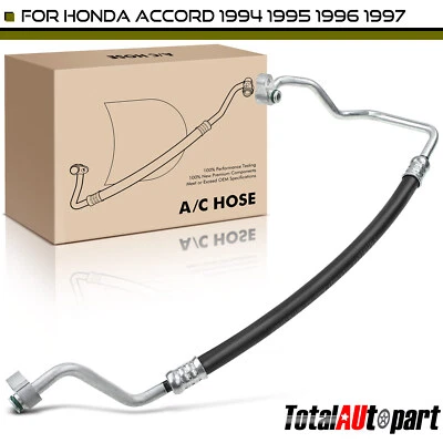 A/C Refrigerant Discharge Hose for Honda Accord 94-97 Compressor to Condenser - Image 1 of 4
