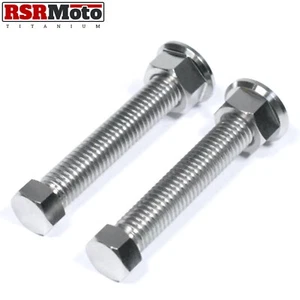 Suzuki GSXR600 GSXR750 GSX-S1000 Titanium Chain Adjusters Adjustment Bolts - Picture 1 of 3
