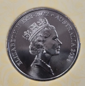 2024 Australian CHANGE OF MONARCH Twenty cent 20c coin Ralph Maklouf EFFIGY UNC - Picture 1 of 2