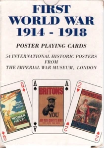First World War 1914-1918 Poster Playing Cards - Picture 1 of 1
