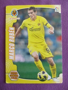 2011 / 2012 Panini MEGA CRACKS League Card - No. 342 - VILLARREAL CF - MARCO RUBEN