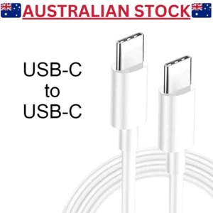 USB Cable charger, phone charger, USB-C to USB-C, Charger and data transfer, 1m - Picture 1 of 5