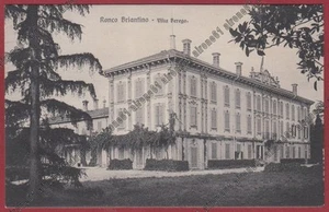 MONZA RONCO BRIANTINO 03 VILLA PEREGO Postkarte gereist 1910 - Bild 1 von 2