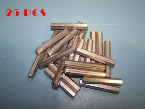 25 piezas separaciones hexagonales de aluminio de 6-32 hilos F/F de 1-5/8"" (1.625") L - Imagen 1 de 3