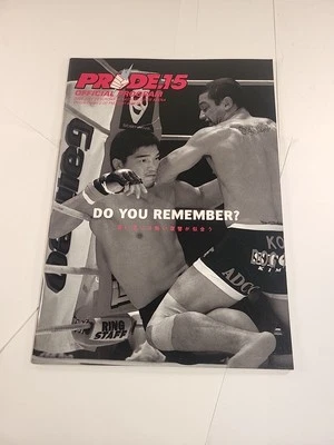 PRIDE FC 15 Official Event Program MMA UFC RIZIN Rare - Image 1 of 4