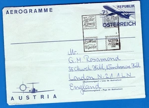 AEROGRAMME AUSTRIA- Switzerland Day on WIPA Exhibition, Wien cancel. 1981-# - Picture 1 of 1