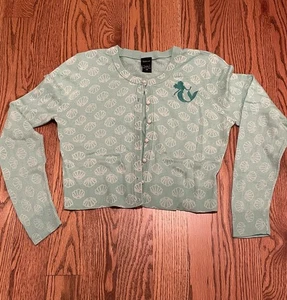 EUC Disney kleine Meerjungfrau Prinzessin Arielle Strickjacke Pullover Large heißes Thema - Bild 1 von 8