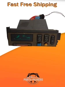 Black Digital Heater A/C Climate Control Panel fits 88-89 GMC Chevy Truck  - Picture 1 of 7