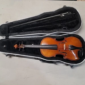 Glaesel Shop Adjusted VI30E2 2/4 Violin Stringed School Instrument w/ Bow C PICS - Picture 1 of 13
