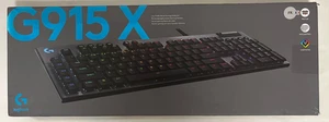 Logitech G915 X RGB Teclado Gaming Bajo Perfil GL Switches PC Mac AZERTY (FR) - Imagen 1 de 6