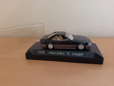 SOLIDO 1/43 : VOITURE MERCEDES BENZ 500SL 1989 COUPE HARDTOP EN BOITE D'ORIGINE. - Photo 1/4