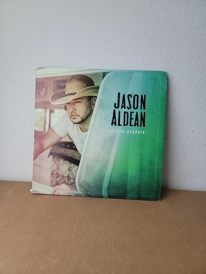 Jason Aldean Macon Georgia Limited Edition Green Marble Triple Vinyl Foto 1 de 4