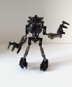 Lego Bionicle Toa Mata -Onua- Figure 8532 No Manual or Canister EUC