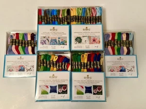 Lot of 12 Boxes DMC Skeins Assorted Colors Embroidery Floss Thread *NEW! - Picture 1 of 1