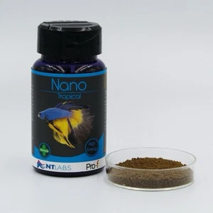NT Labs Pro-f Nano Tropical Fish Granules 45g Fish Food Aquarium Tank Health - Picture 1 of 1