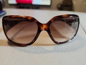 Jennifer Lopez Modedesigner Sonnenbrille Schmetterling mit Seitenschutz Leopardenmuster Farbverlauf - Bild 1 von 6