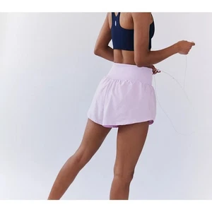Pantalones Cortos para Correr Free People Movement Rosa Carpe Diem Tiro Alto Relajados Talla M - Imagen 1 de 10