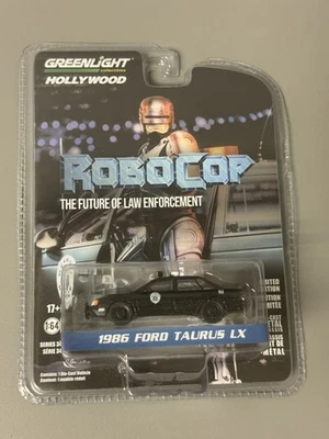 Greenlight Hollywood S34/RoboCop 1986 Ford Taurus LX Law Enforcement em escala 1/64  - Imagem 1 de 3