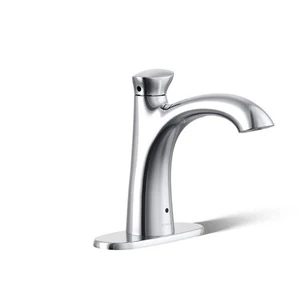 KOHLER Willamette Battery Powered Touchless Bathroom Faucet Polished Chrome - Picture 1 of 11