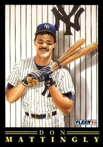 1991 Fleer #11 Don Mattingly Pro-Visions YANKEES - Picture 1 of 2