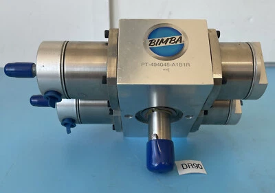NUEVO SIN CAJA - Actuador rotativo neumático Bimba PT-494045-A1B1 740,24 Lb-In @ 150 PSI Foto 1 de 4
