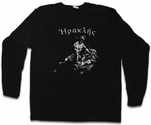 HERAKLES ERYMANTHIAN BOAR LANGARM T-SHIRT Erymanthos Twelve labours - Picture 1 of 1